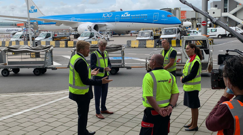 Koning Willem-Alexander Schiphol