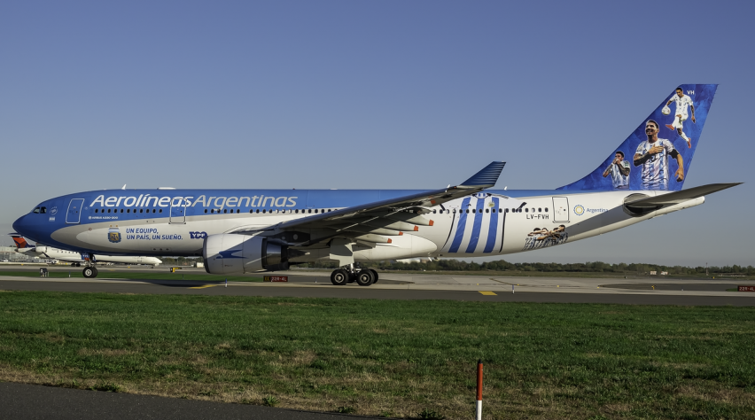 A330 Aerolineas Argentinas WK-jet
