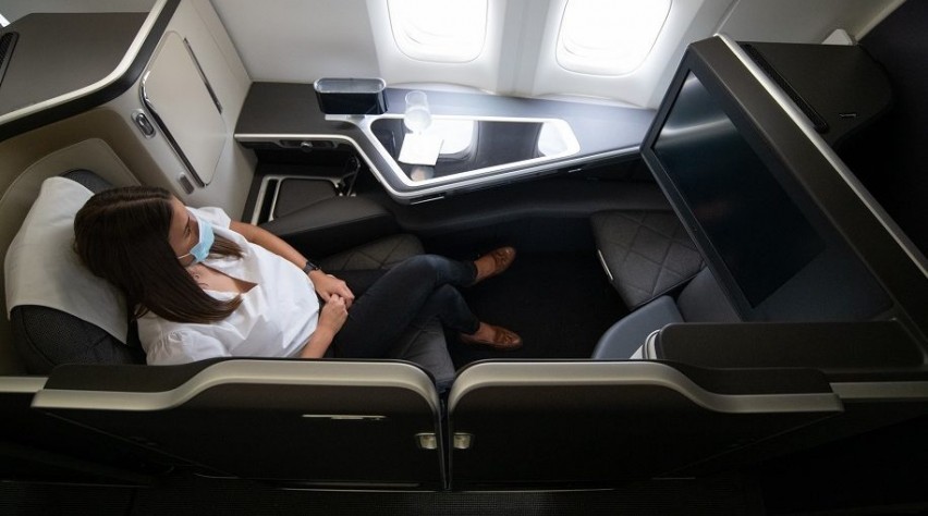 British Airways Boeing 777 nieuwe First Class