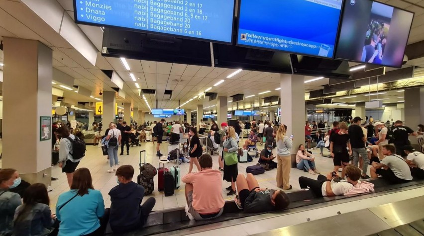 Bagagechaos Schiphol