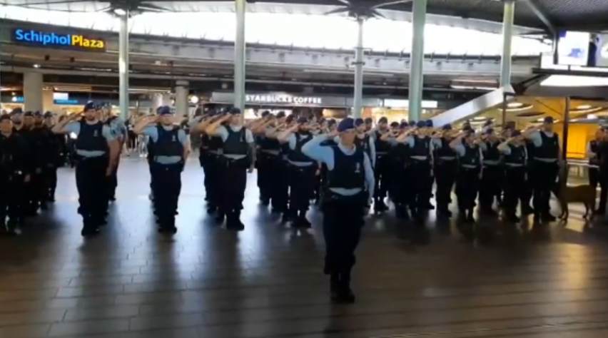 Dodenherdenking Schiphol