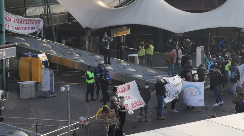 Extinction Rebellion Schiphol