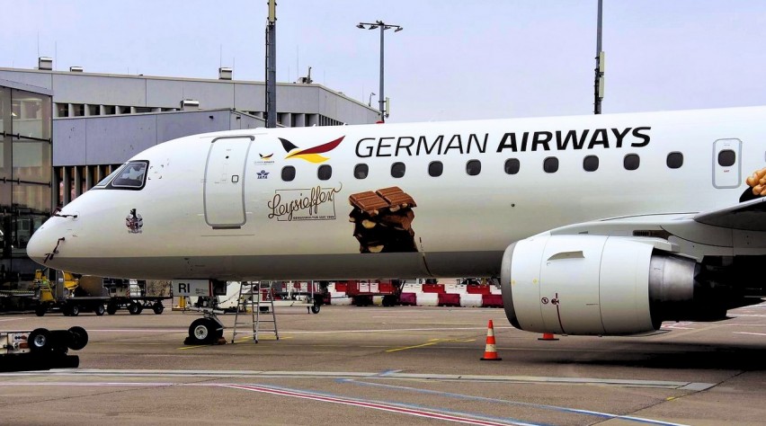 German Airways choco-jet