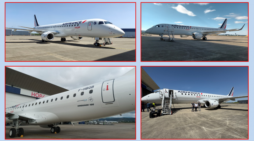 Foto (c) Air France HOP! Air France HOP! ex-KLM Cityhopper Embraer 190's