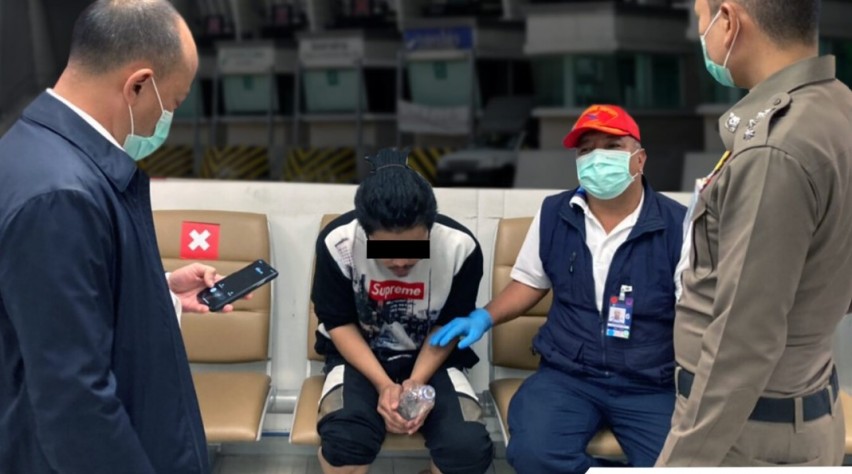 Incident Drugs Man Bangkok Airport