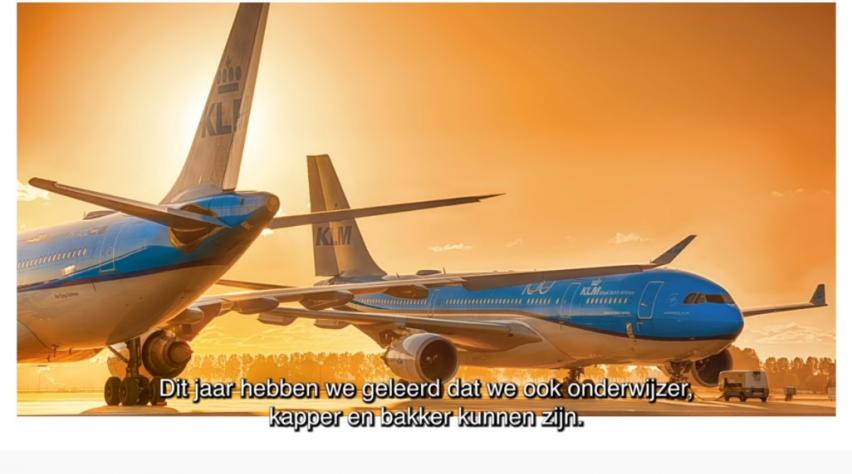 KLM commercial