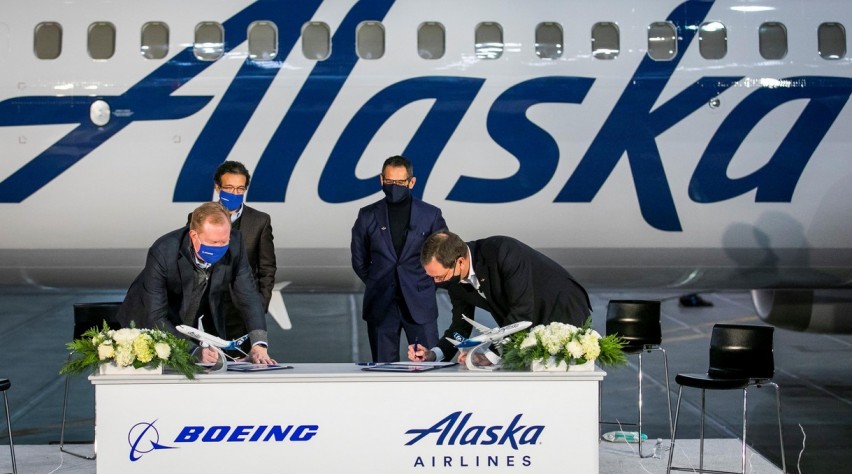 Boeing 737 MAX order Alaska Airlines