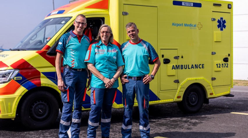 Airport Medical Services Nieuw Uniform Ambulance