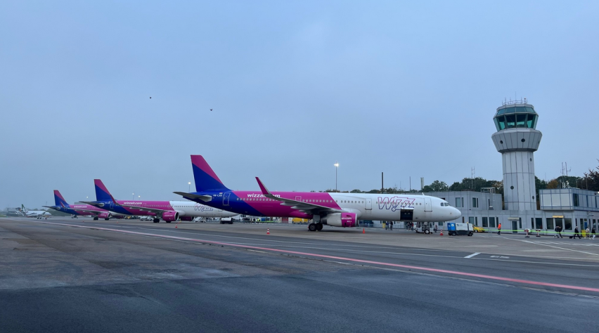 Wizz Air-uitwijkers Maastricht Aachen Airport