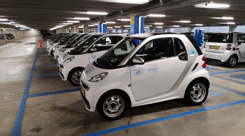 Foto (c) Reismedia Car2Go Schiphol