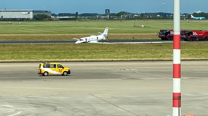 Ongeval Oostbaan Schiphol