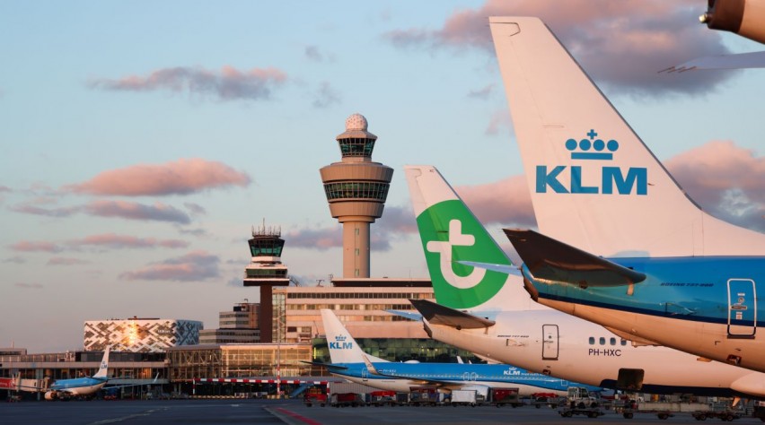 Schiphol KLM Transavia