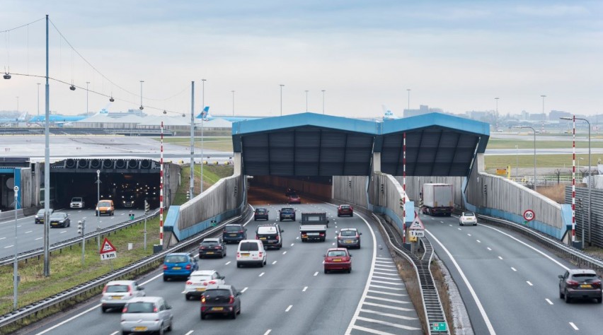 Schipholtunnel Snelweg