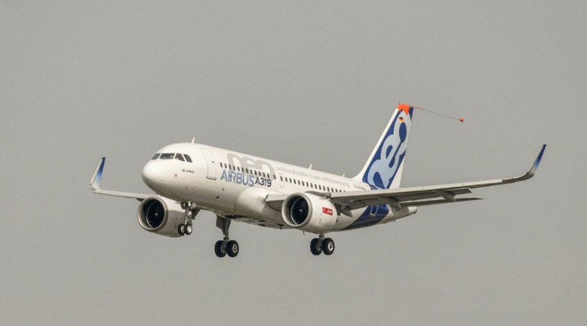 A319neo, testvlucht