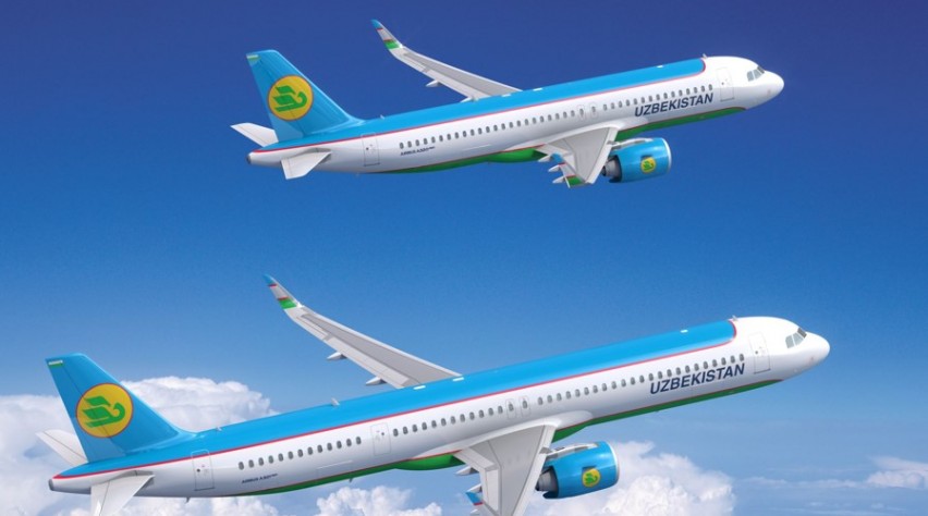 Airbus A320neo en A321neo Uzbekistan Airlines 