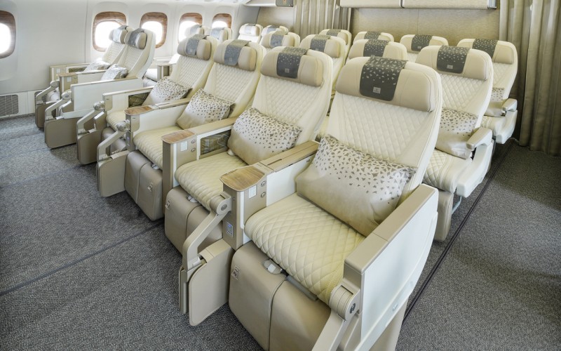 Emirates 777 premium economy