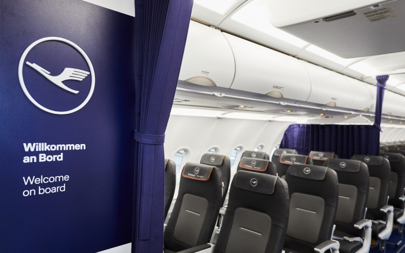 Lufthansa A320neo cabine