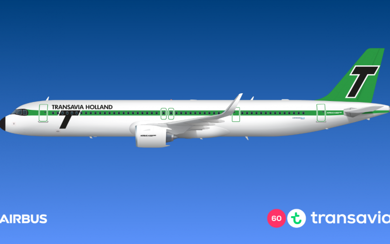 Transavia retro A321neo