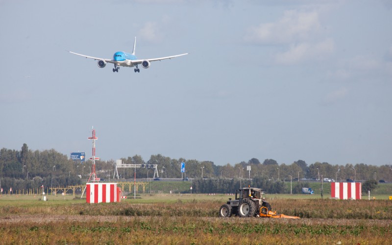 KLM Dreamliner trekker