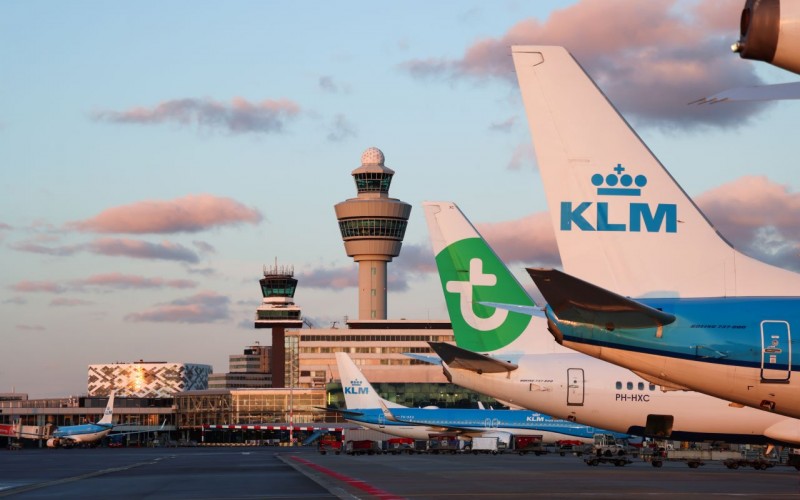 Schiphol KLM Transavia