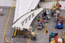 Boeing 777X opvouwbare wingtip