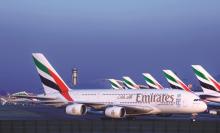 Emirates Vloot Dubai Airport