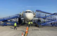 IndiGo deboarding