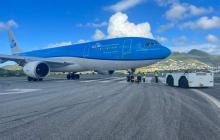 Foto (c) Sint Maarten Airport (SXM) KLM A330 Sint Maarten