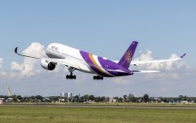 Thai Airways A350 Schiphol