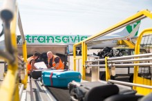 Transavia Eindhoven Bagage Grond