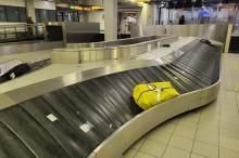 Schiphol Bagageband Koffer