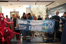 Extinction Rebellion Schiphol