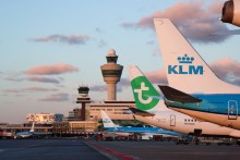 Schiphol KLM Transavia