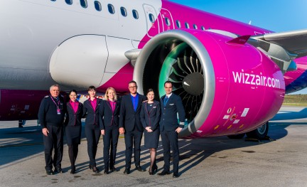 Wizz Air A321neo Eindhoven Airport