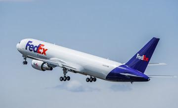 fedex, express, freighter, boeing 767-300