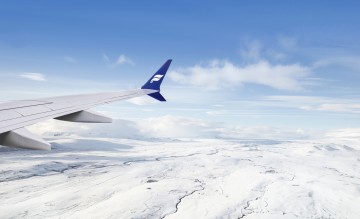Foto (c) Icelandair Icelandair vleugel