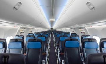 Foto (c) KLM KLM 737 cabine