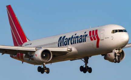Foto (c) Reismedia Martinair 767