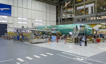 Boeing 737 MAX fabriek