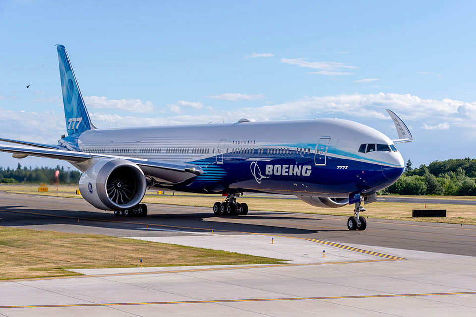 'Vertraging Boeing 777X loopt op tot vijf jaar eerste leveringen nu in