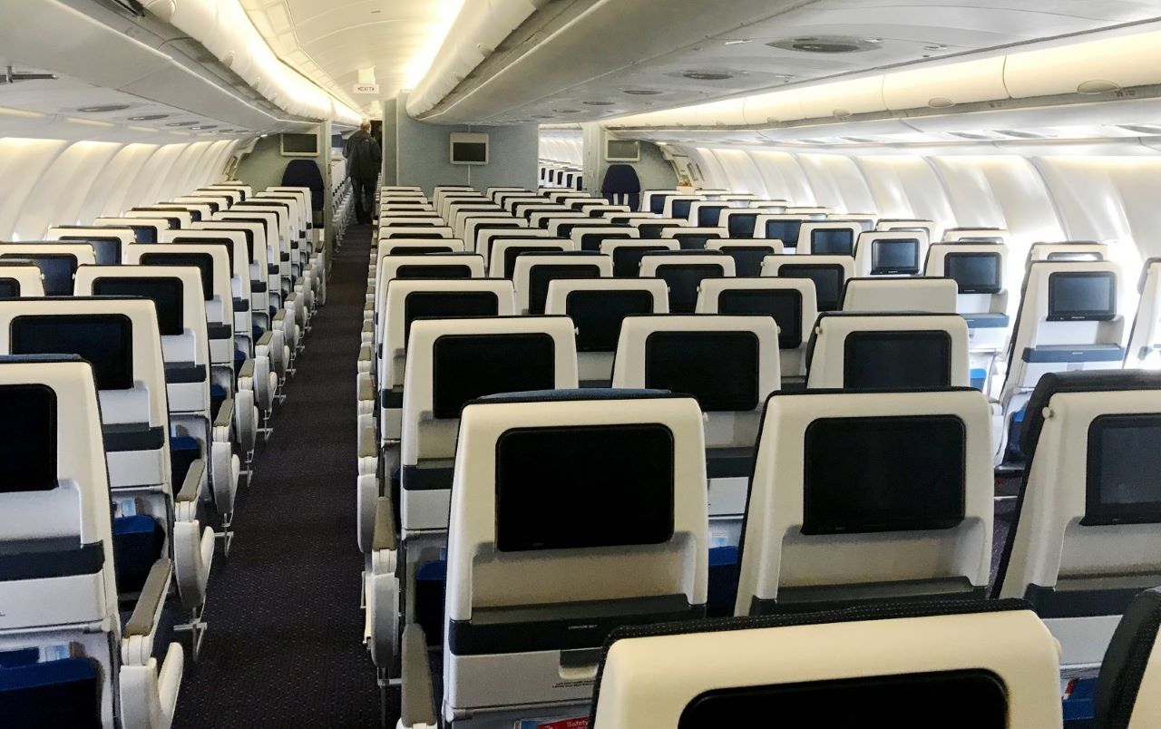 KLM A330 Economy Class