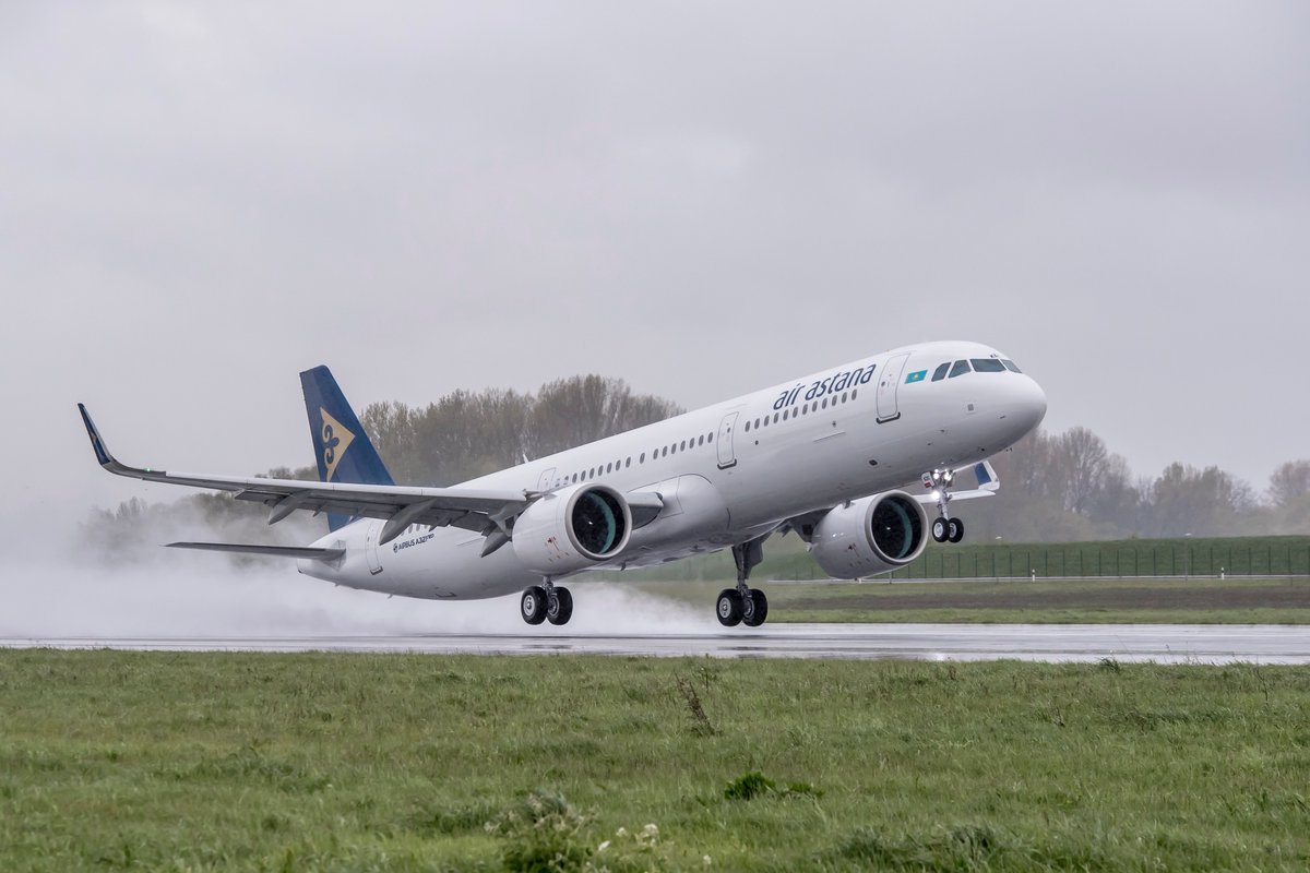 Air Astana Neemt Eerste Airbus A321neo In Ontvangst Luchtvaartnieuws 7434