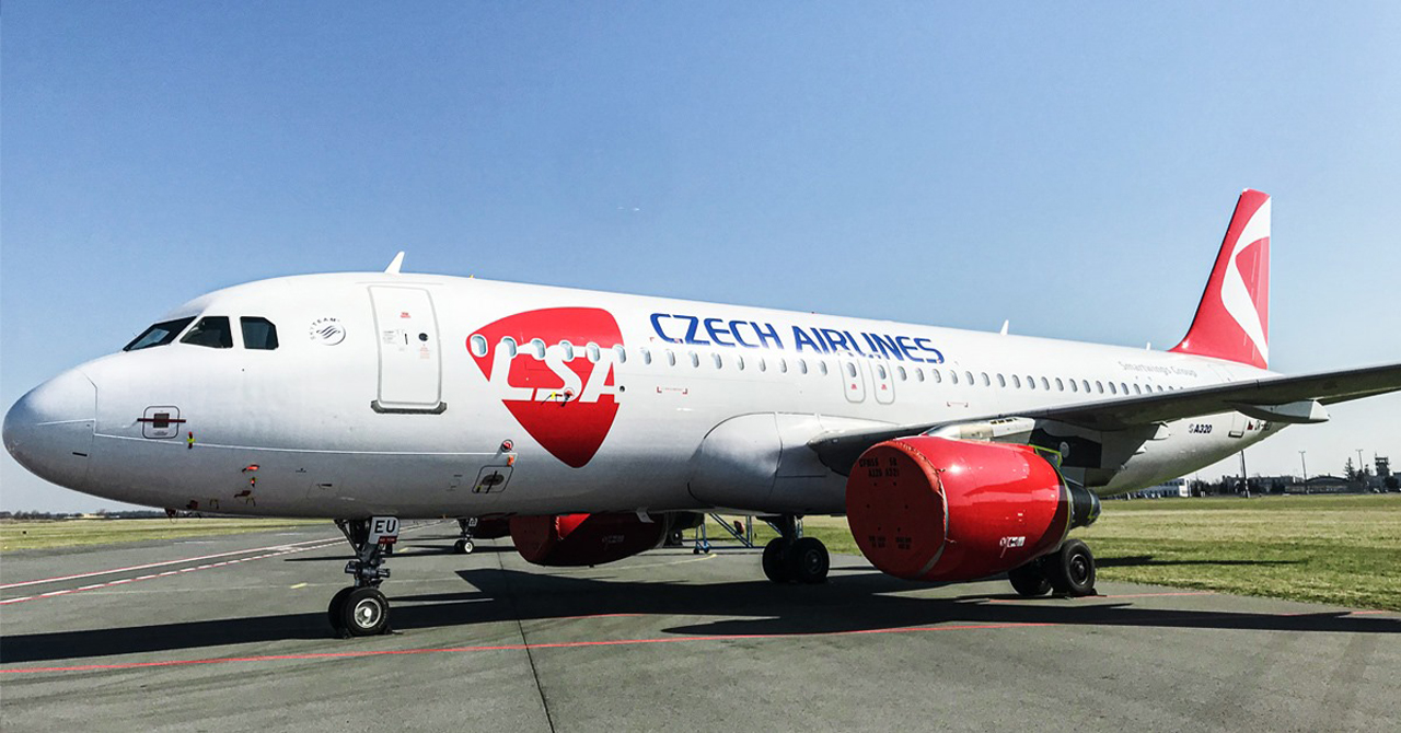 Czech Airlines new slider