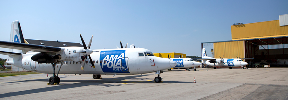 Amapola Flyg Fokker 50&#039;s