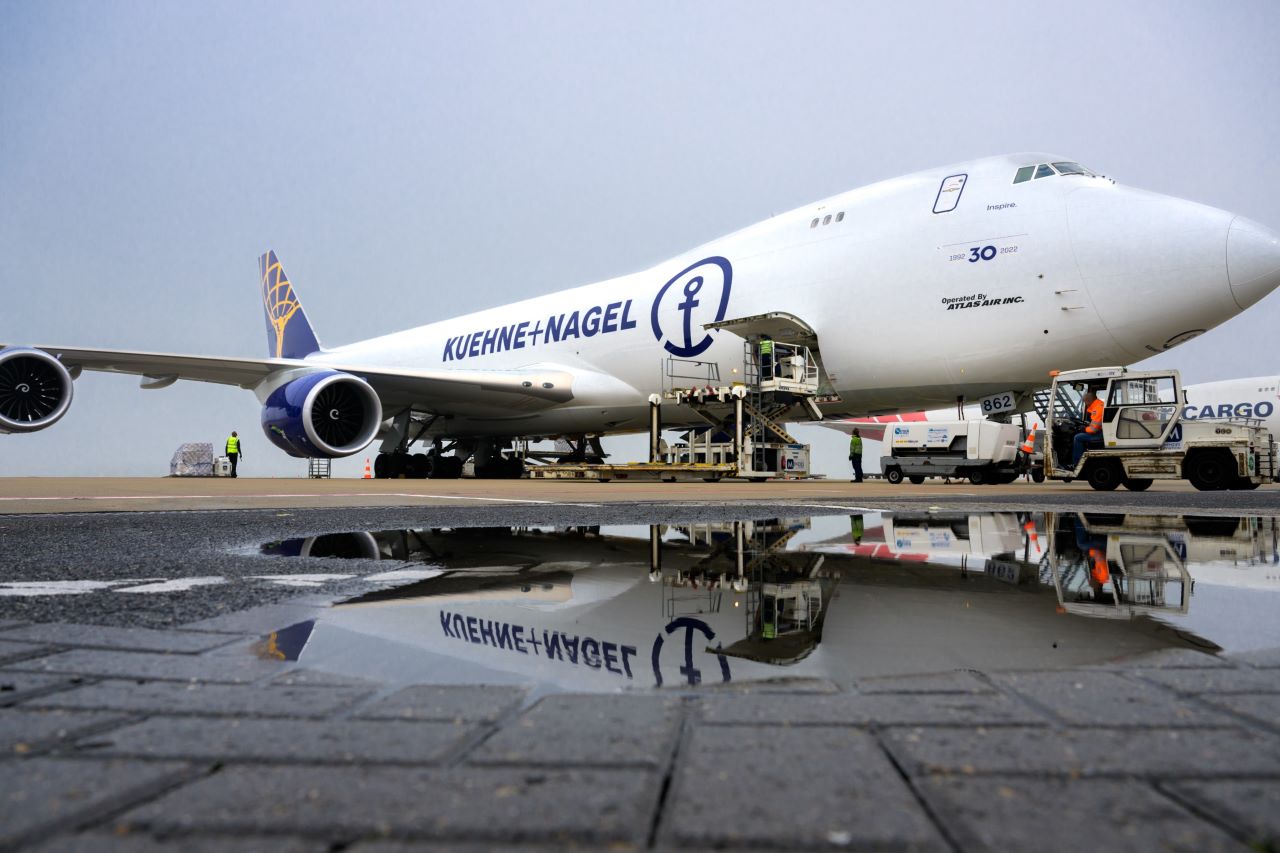 Kuehne+Nagel Atlas 747-8F Schiphol