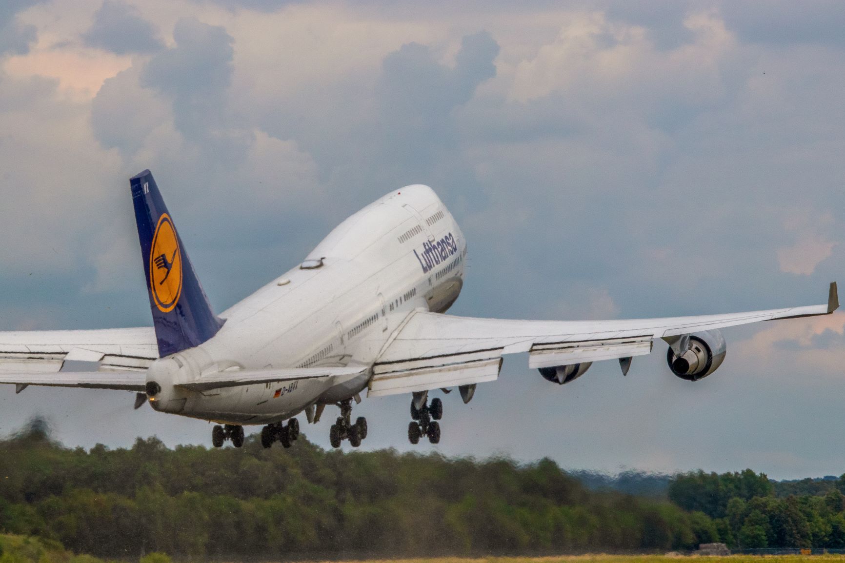 Lufthansa 747 Twente