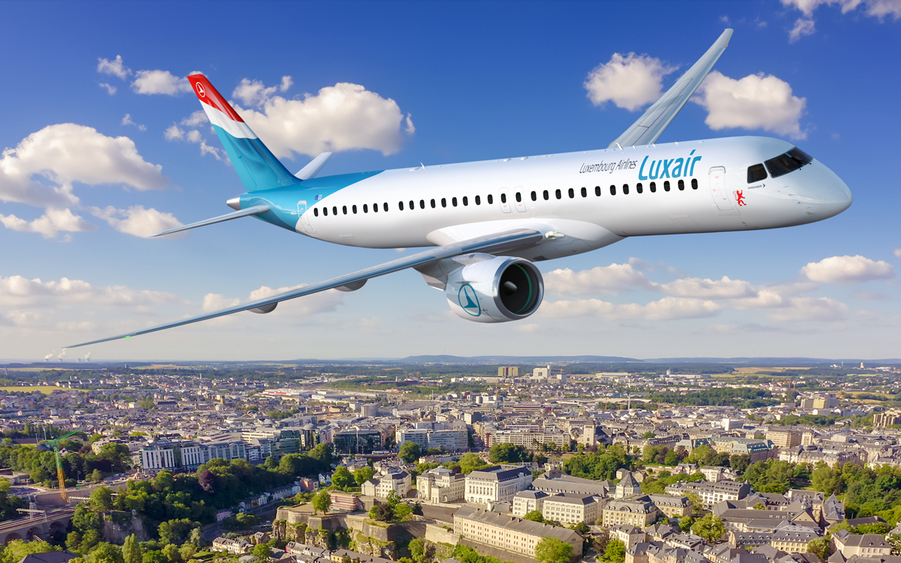 Luxair bestelt extra Embraer E195-E2's | Luchtvaartnieuws