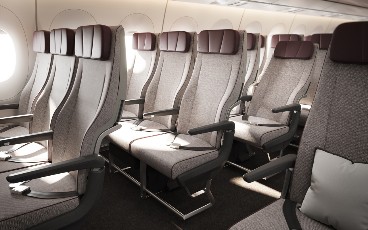 Qantas Economy A350