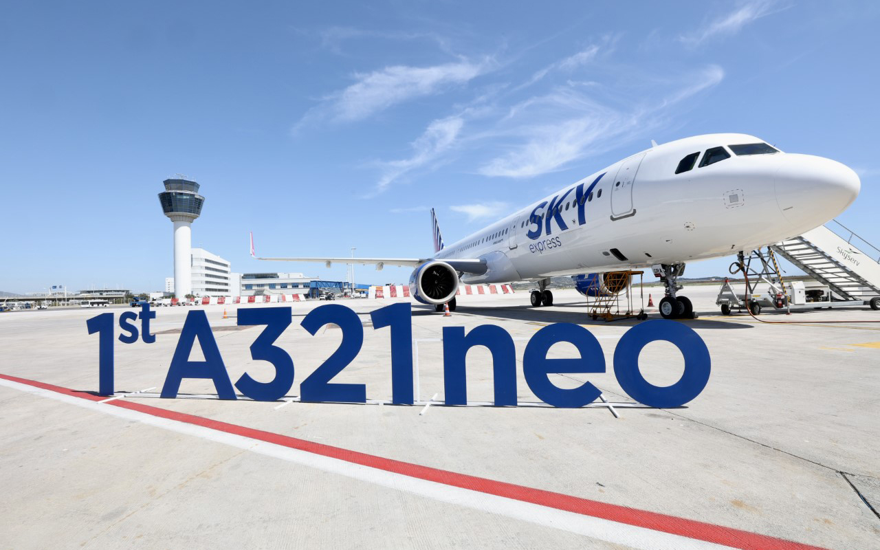 Sky Express Ontvangt Eerste Airbus A321neo Luchtvaartnieuws 0777