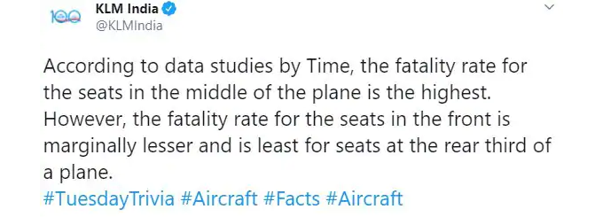 Onhandige tweet KLM